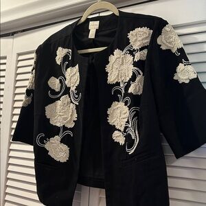 Vintage Chico’s jacket with beautiful beading.
